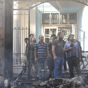 Afrin’de bomba yüklü yakıt tankeri patladı