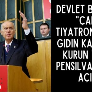 Bahçeli’den CHP’ye: Çadır tiyatronuzu Kandil’de kurun hasılat rekoru kırarsınız