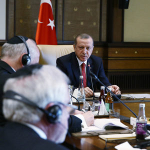 Erdoğan ABD’de Yahudi kuruluşlarıyla görüştü
