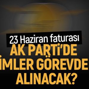 Son Dakika: AKP’de beklenen istifa