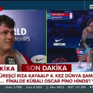 Son Dakika: Rıza Kayaalp 4. kez dünya şampiyonu