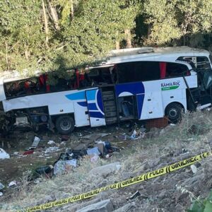 Yozgat Sorgun’da Trafik Kazası: Kamil Koç Otobüsü Şarampole Yuvarlandı
