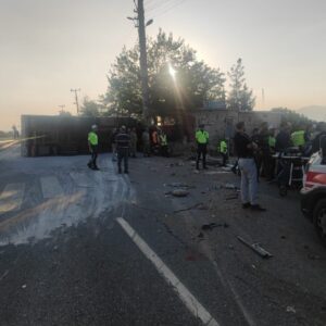 Gaziantep Nurdağı’nda Trafik Kazası: 5 Ölü 17 Yaralı