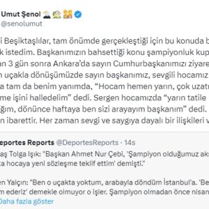 Sergen Yalçın’dan Ahmet Nur Çebi’ye: “Çok Komik Bir Teklif Yaptılar”
