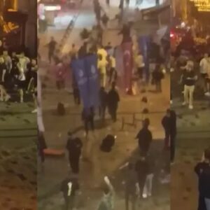 Galatasaray Bayern Münih Maçı: Taksim’de Olaylar Çıktı