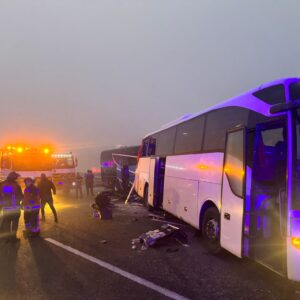 Kuzey Marmara Otoyolu’nda katliam gibi kaza: 10 kişi öldü