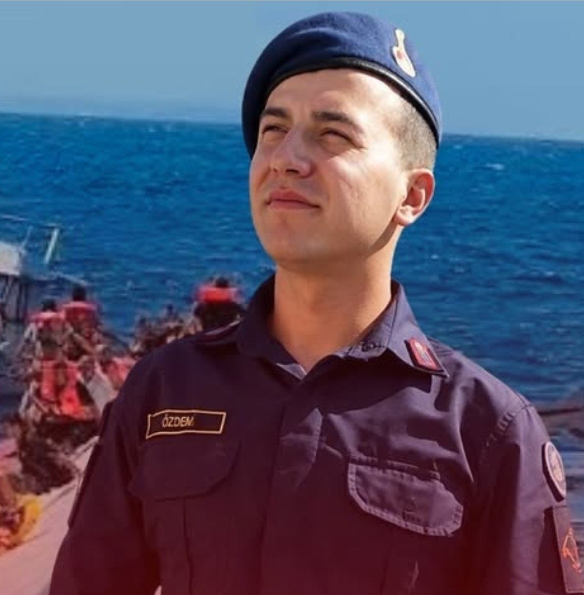 Girne gemi kazası! Eşi ve çocuğu için kendisini feda etti