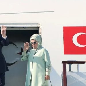 Cumhurbaşkanı Erdoğan Bişkek’e gitti!