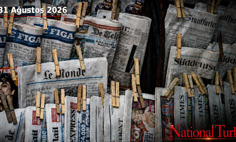 Dünyada geçen hafta neler oldu? – 31 Ağustos 2026 Basın Özeti 2 Dünyada geçen hafta neler oldu? - 31 Ağustos 2026 Basın Özeti