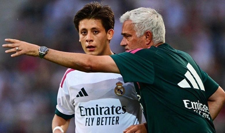 Arda Güler için 125 milyon Euro yandı! 1 Real Madrid Teknik Direktörü Jose Mourinho, Arda Güler için 125 milyon Euro'ya alınan Yan Diamonde'yi kenara itti
