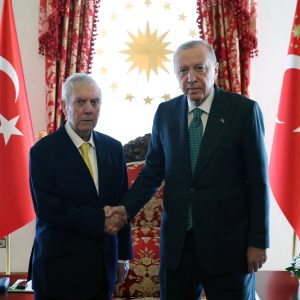 Cumhurbaşkanı Erdoğan, 4 büyükleri kabul etti