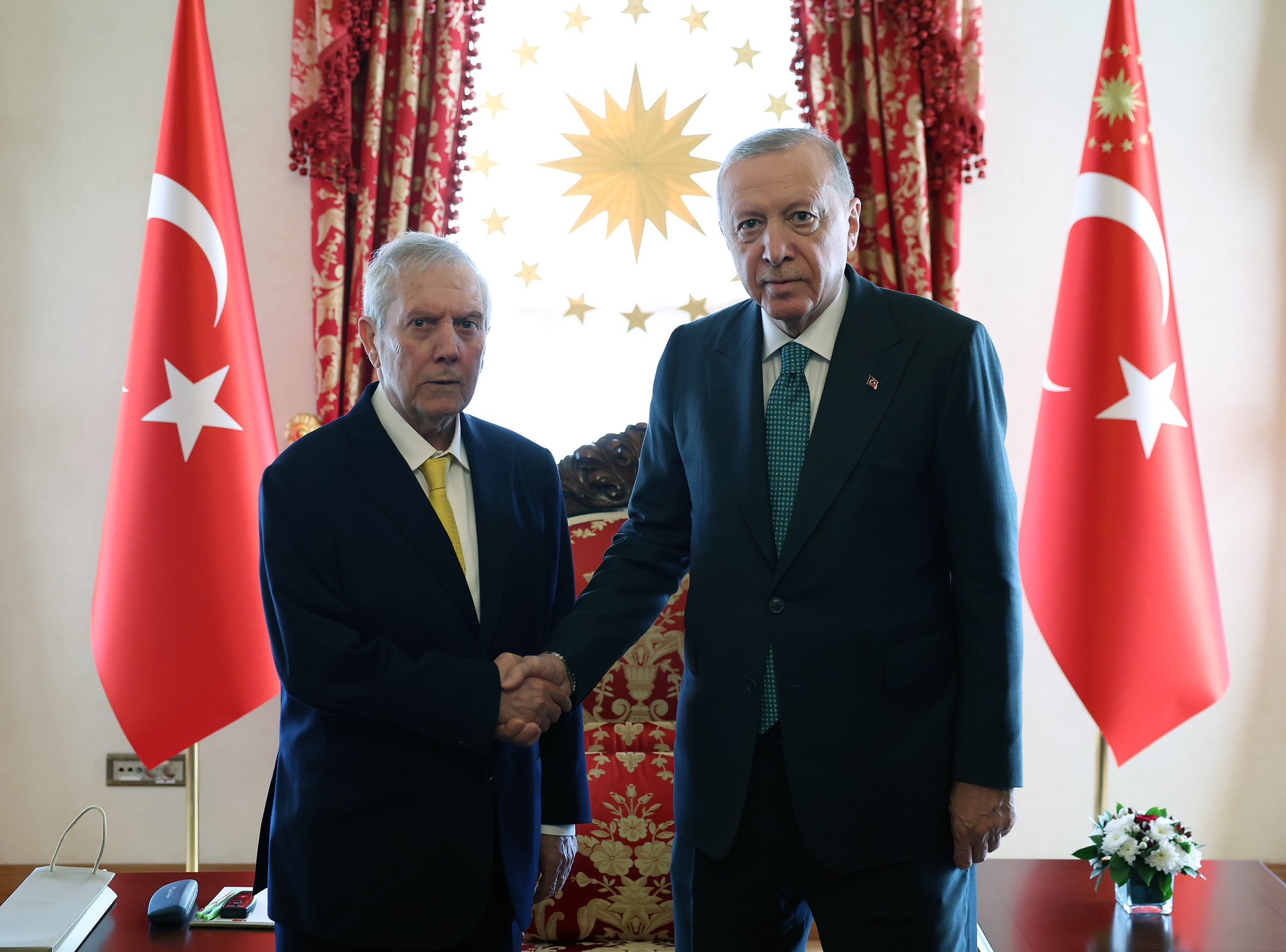 Cumhurbaşkanı Erdoğan, 4 büyükleri kabul etti