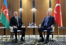 Cumhurbaşkanı Erdoğan ile Aliyev Bişkek’te görüştü