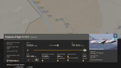 Dubai-Tel Aviv uçuşunda kaçırılma şüphesi