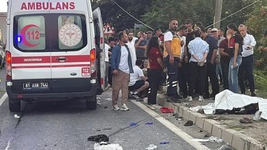 Düzce’de feci kaza: 4 ölü, 8 yaralı
