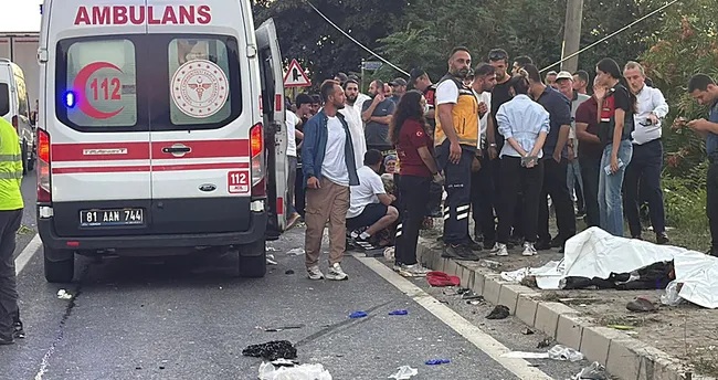 Düzce’de feci kaza: 4 ölü, 8 yaralı