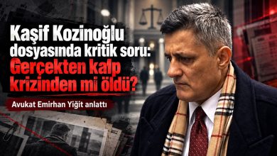 Kaşif Kozinoğlu dosyasında kritik soru: Gerçekten kalp krizinden mi öldü?
