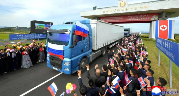 Kuzey Kore ile Rusya karadan bağlandı 1 korerusya