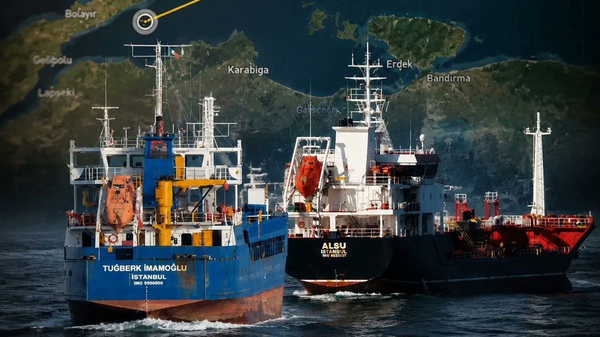 Silivri gemi kazası! Kaptan diğer kaptanı uyarmış