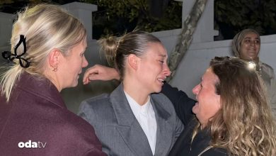 Aleyna Kalaycıoğlu gözyaşlarıyla tahliye oldu