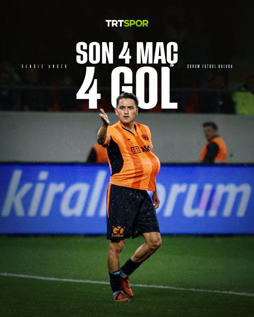 Cengiz Ünder şov yapıyor! Çorum FK kazanıyor 1 cengiz2 1 819x1024 1