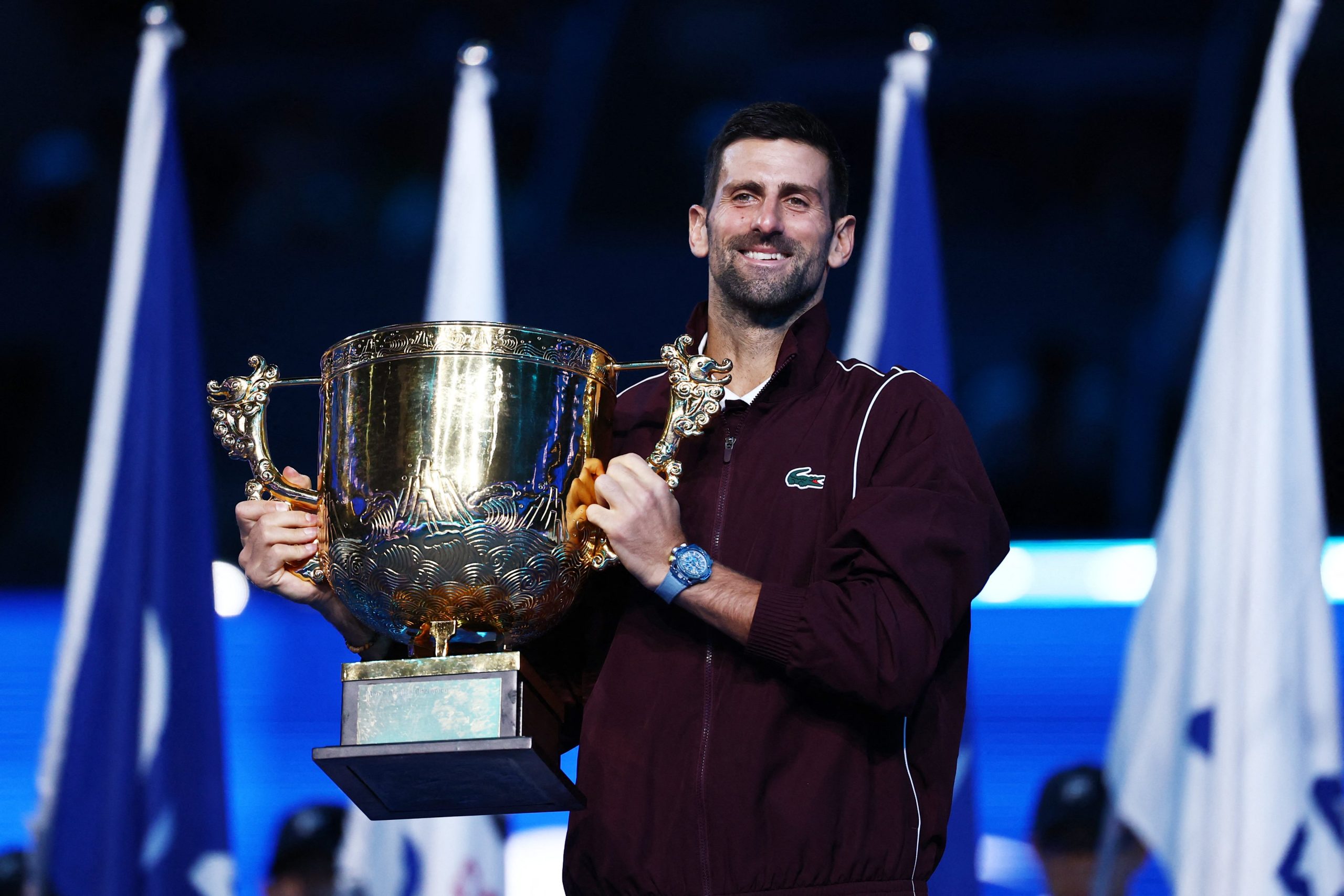 Novak Djokovic teniste rekora doymuyor