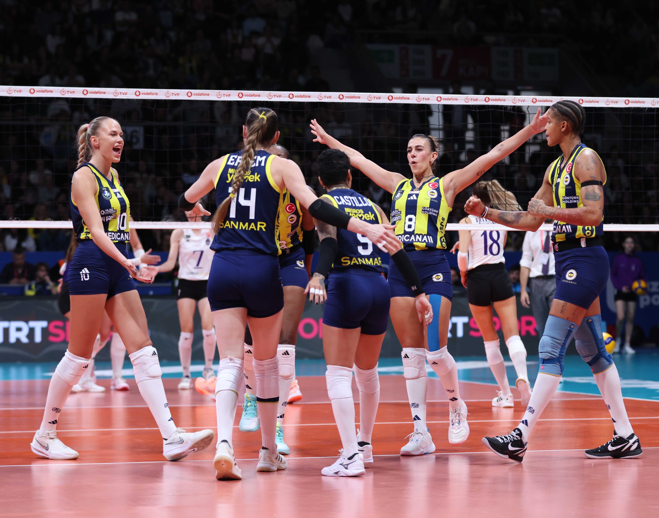 Fenerbahçe Medicana eze eze kazadı