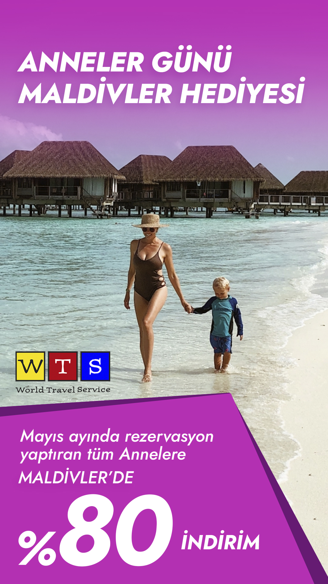 Anneler Günü · Maldivler otel kampanyası
