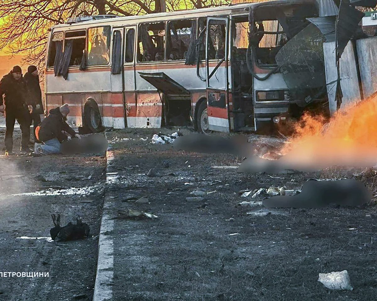 Rusya’dan iki otobüse saldırı! 30 kişi hayatını kaybetti