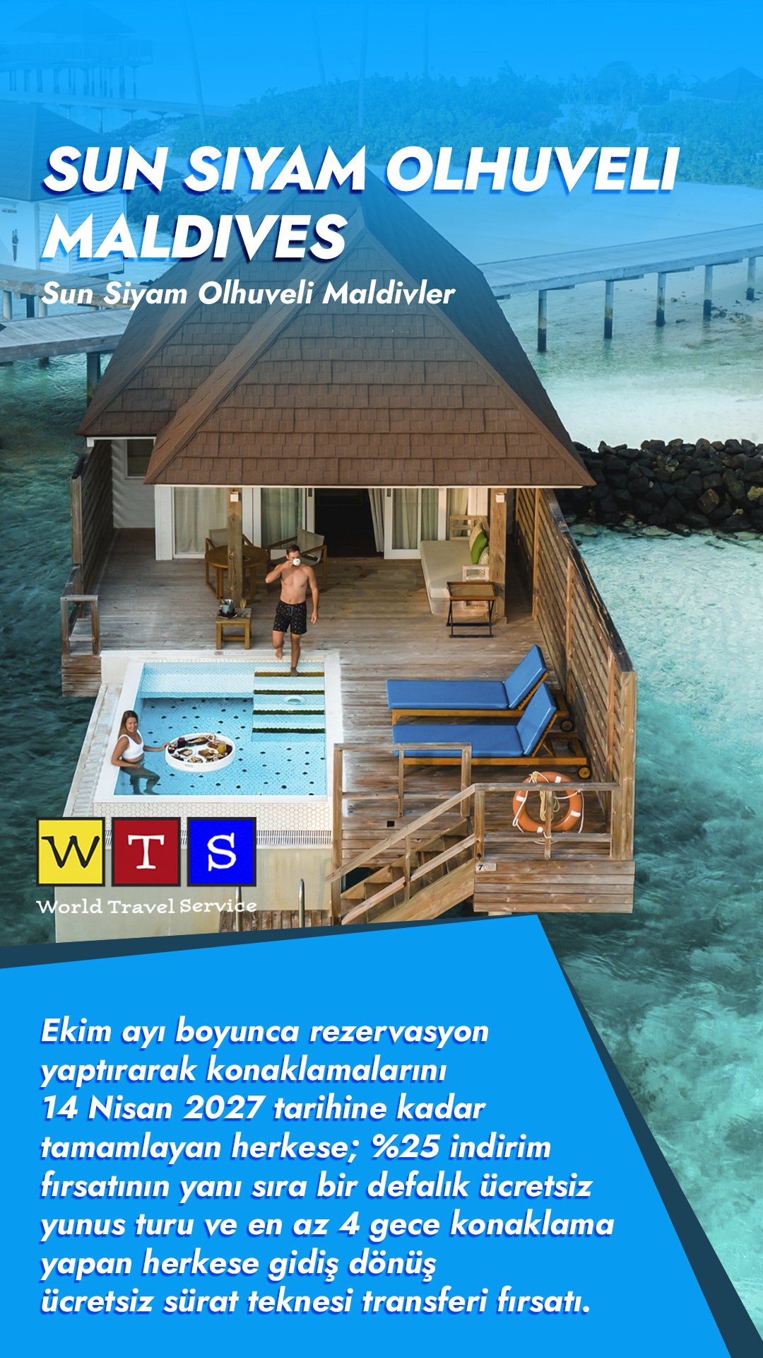 Sun Siyam Olhuveli Maldives Balayı ve Tatil Kampanyası