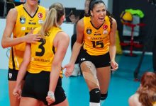 Eczacıbaşı Peron VakıfBank maçı nefes kesti
